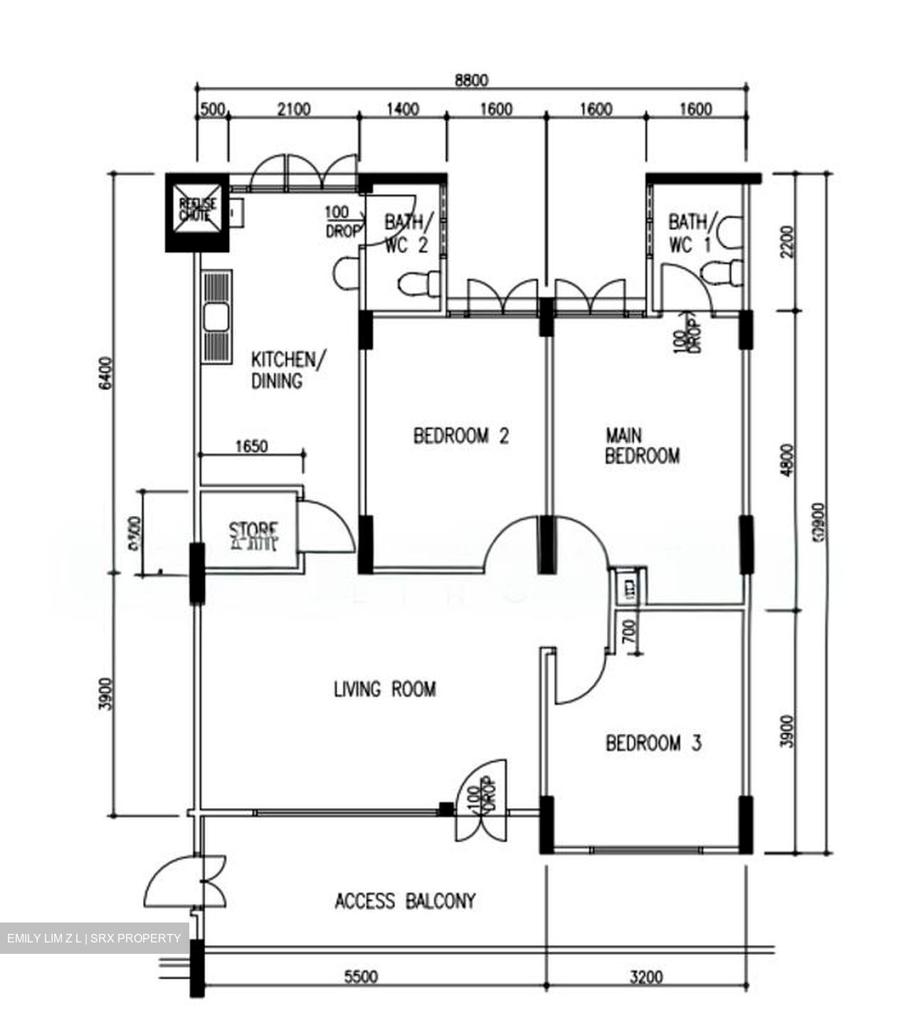 Blk 288 Yishun Avenue 6 (Yishun), HDB 4 Rooms #581229731
